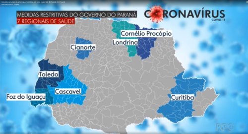 Parana_Coronavirus_Map